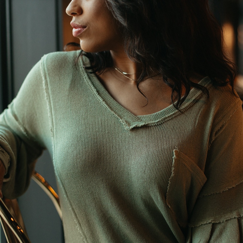 Timeless Jade Blouse